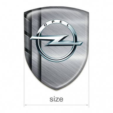 Opel Resin Sticker Steel Plates Effect 