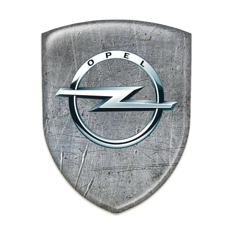 Opel 3D Gel Emblem Stone Effect Design
