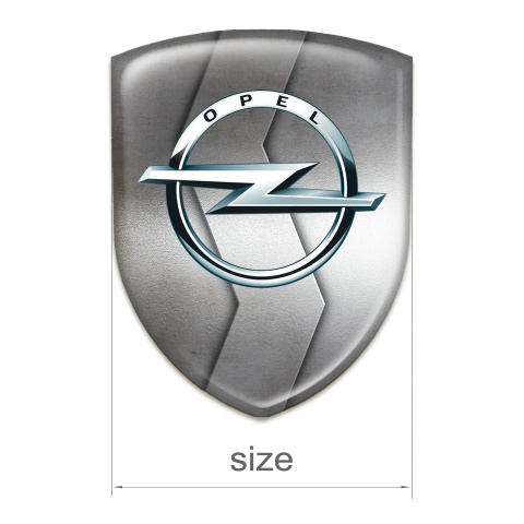 Opel Tuning Badge S Shape Metal Edition 