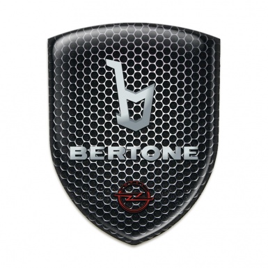 Opel Bertone Tuning Emblem Perforated Steel Design 