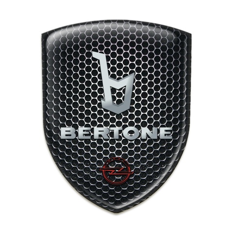 Opel Bertone Tuning Emblem Perforated Steel Design 