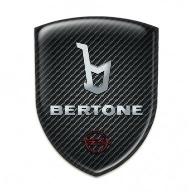 Opel Bertone Silicone Emblem Black Fibers Version 