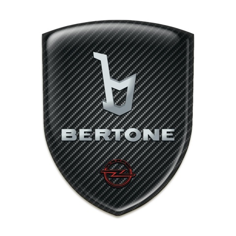 Opel Bertone Silicone Emblem Black Fibers Version 