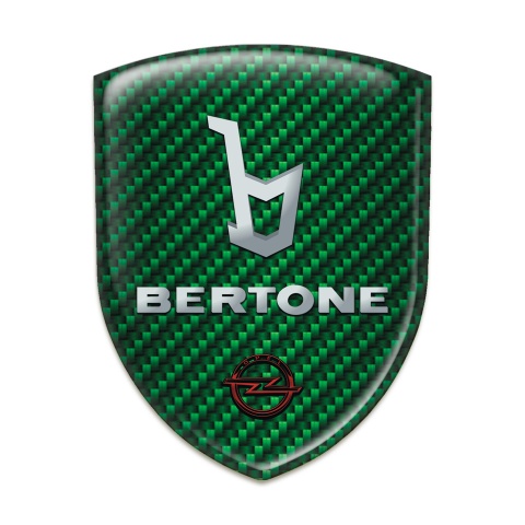 Opel Bertone Resin Sticker Green Carbon version 