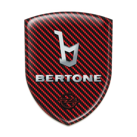 Opel Bertone Emblem Exterior Red Carbon Version 