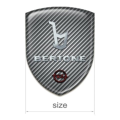 Opel Bertone Emblem Interior Classic Carbon Version 