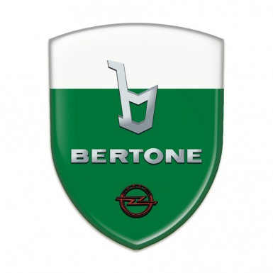 Opel  Bertone Car Accessories Badge Green White Version 