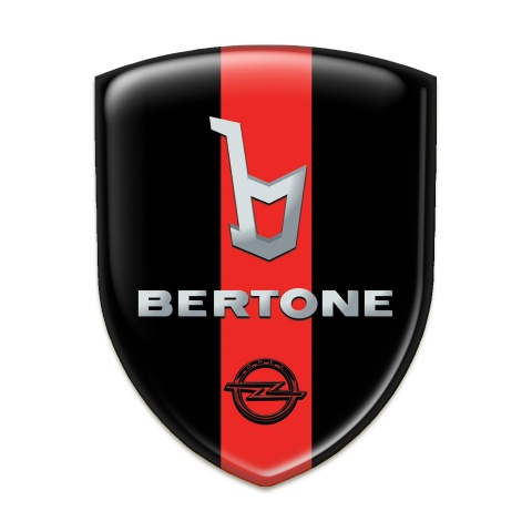 Opel Bertone Silicone Shield Black with Red Ribbon Version 