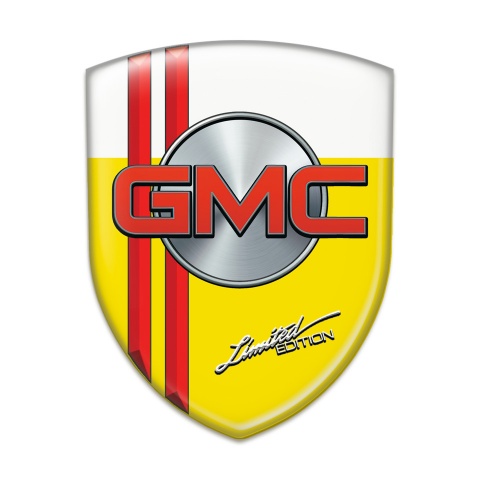 GMC Silicone Shield Yellow White with red Lines Style