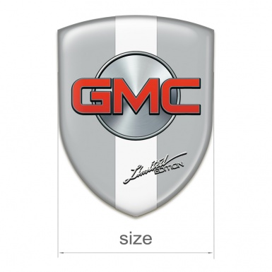 GMC Tuning Badge  Grey with White Band Type 