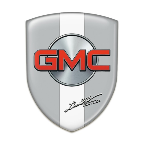 GMC Tuning Badge  Grey with White Band Type 
