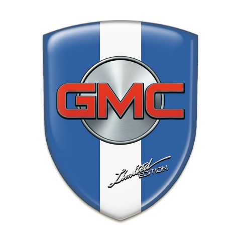 GMC  Car Accessories Badge Blue with White Band Type 