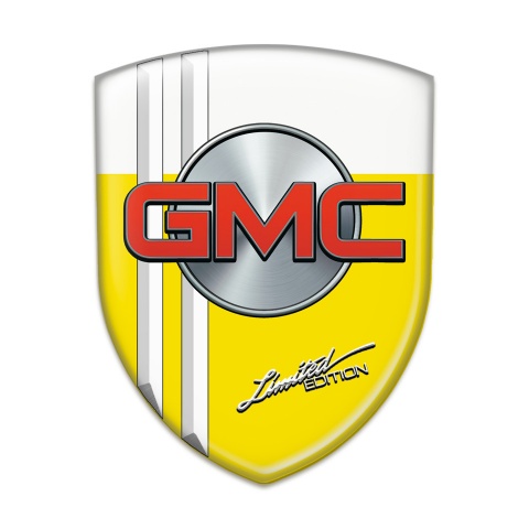 GMC Silicone Shield Yellow White with White Stripes 