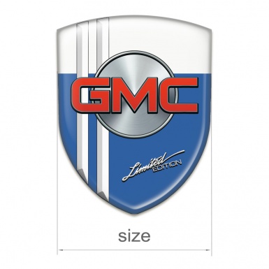 GMC Silicone Shield Blue White with White Stripes 