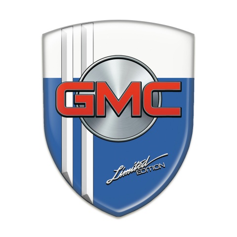 GMC Silicone Shield Blue White with White Stripes 