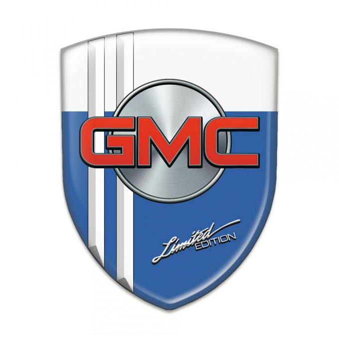 GMC Silicone Shield Blue White with White Stripes 