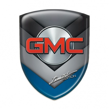 GMC Car Interior Badge Multicolored V Shape Elements Design 