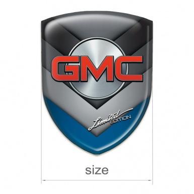 GMC Car Interior Badge Multicolored V Shape Elements Design 