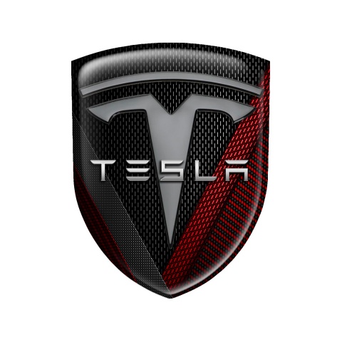 Tesla Emblem Silicone Shield Line Artwork Edition