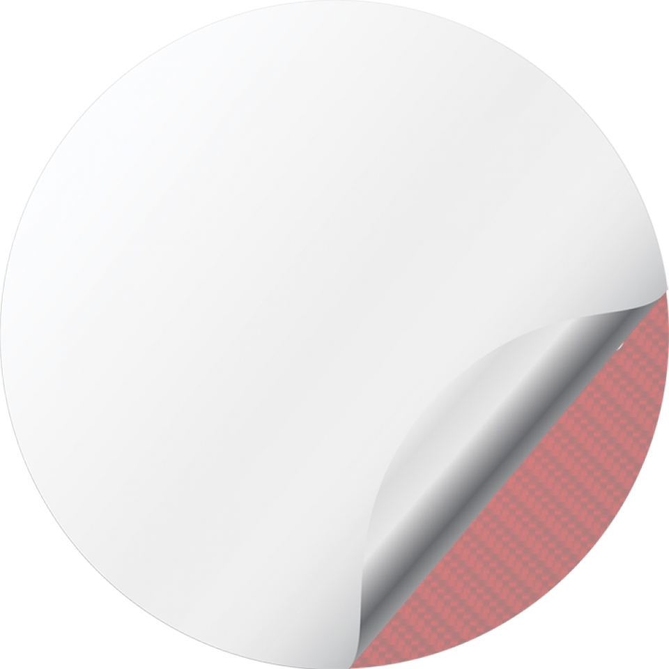 Audi Wheel Emblems for Center Caps Red Carbon Wheel Cap Stickers