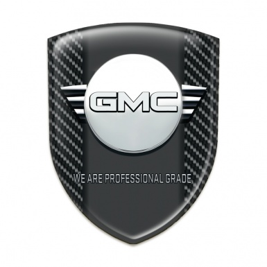GMC Car Accessories Badge Black Carbon with graphite Panel Design 