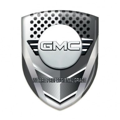 GMC Tuning Emblem Racing Edition Scraper Effect 