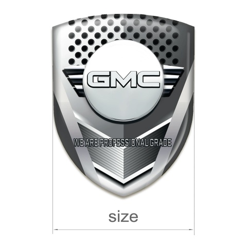 GMC Tuning Emblem Racing Edition Scraper Effect 