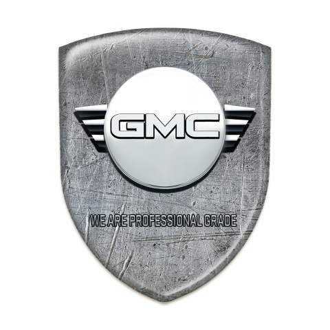 GMC Self Adhesive Car logo Emblem Stone Effect Decoration 