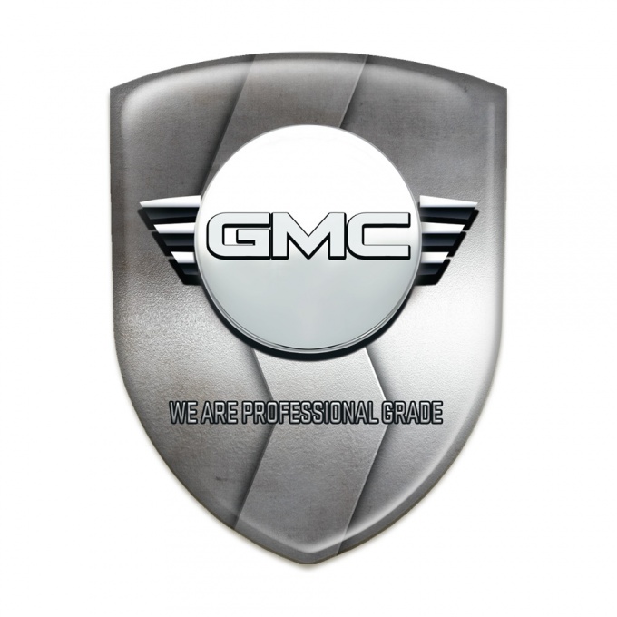 GMC Silicone Badge S Shape Print Design 
