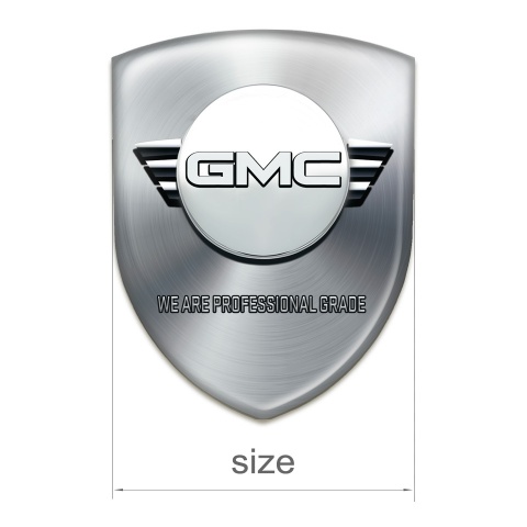GMC Silicone Shield Premium Quality Silver Design 
