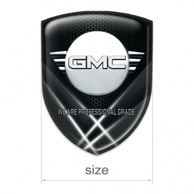 GMC Emblem Badge Logo High End White Lights Edition 