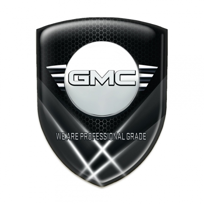 GMC Emblem Badge Logo High End White Lights Edition 