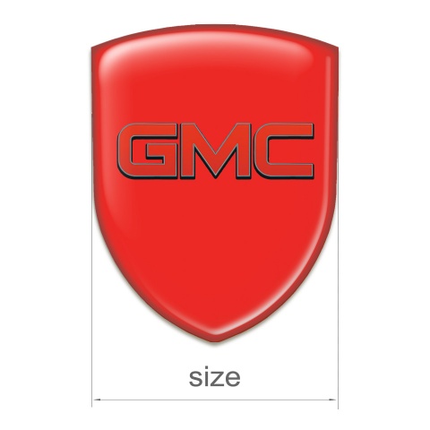 GMC Tuning Emblem Racing Edition Red Style 