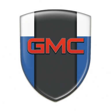 GMC Tuning Badge Blue White Model 