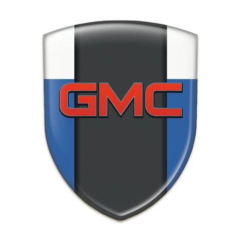 GMC Tuning Badge Blue White Model 