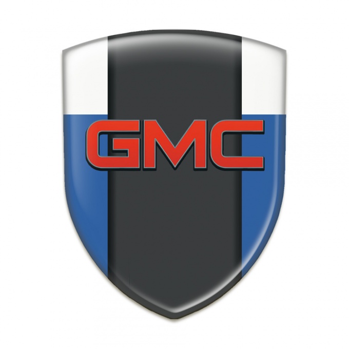 GMC Tuning Badge Blue White Model 