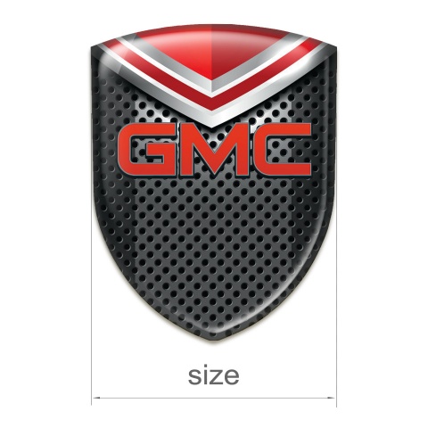 GMC Silicone Shield Perforated base with Red Detail Type 