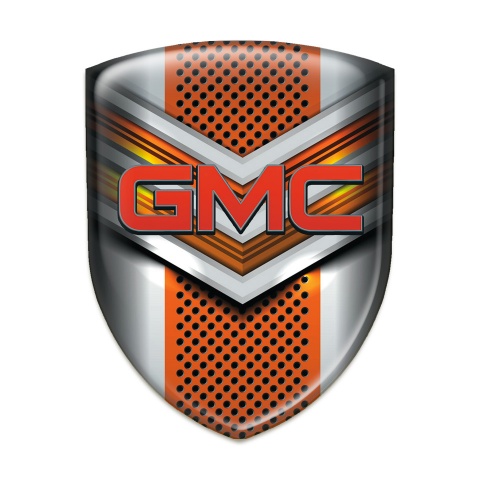 GMC Emblem Badge Logo Grey Copper Edition 