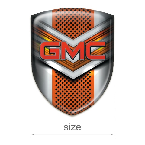 GMC Emblem Badge Logo Grey Copper Edition 