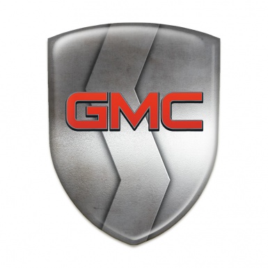 GMC Silicone Emblem S Shape Metal Type 