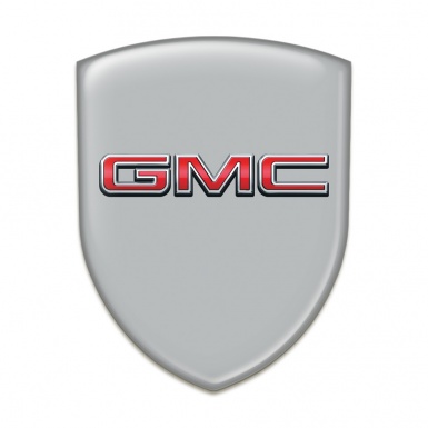 GMC Emblem Interior Grey Base with 3D Logo 