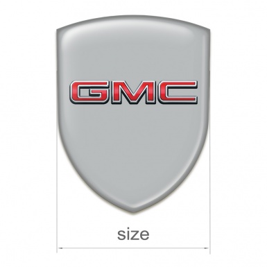 GMC Emblem Interior Grey Base with 3D Logo 