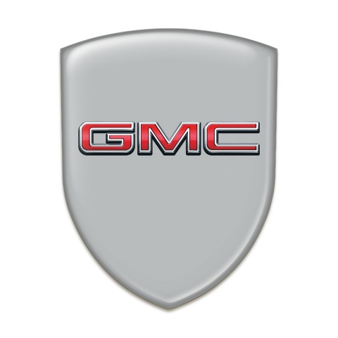 GMC Emblem Interior Grey Base with 3D Logo 