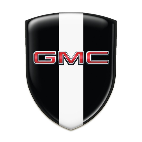 GMC Car Interior Badge Black with White Tape Edition 