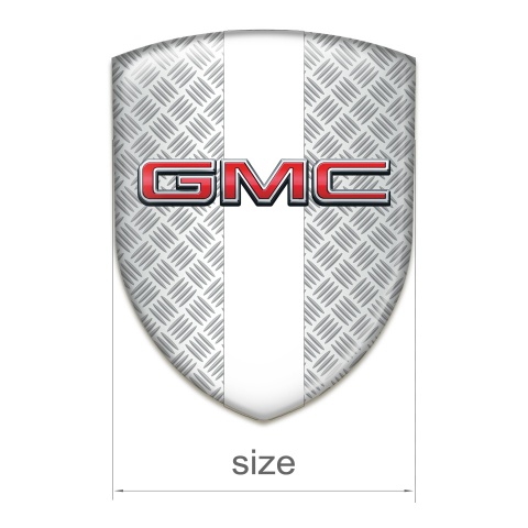 GMC Tuning Emblem Grid Effect with White Tape Edition 