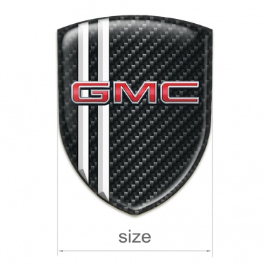 GMC Emblem Interior dark Carbon White Lineas Design 