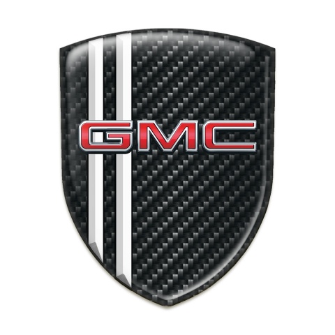 GMC Emblem Interior dark Carbon White Lineas Design 