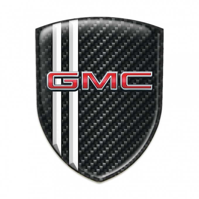 GMC Emblem Interior dark Carbon White Lineas Design 