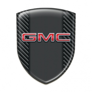 GMC Emblem Exterior Black Carbon with 3D Logo Style 