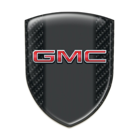 GMC Tuning Badge Dark Carbon with 3D Logo Style 